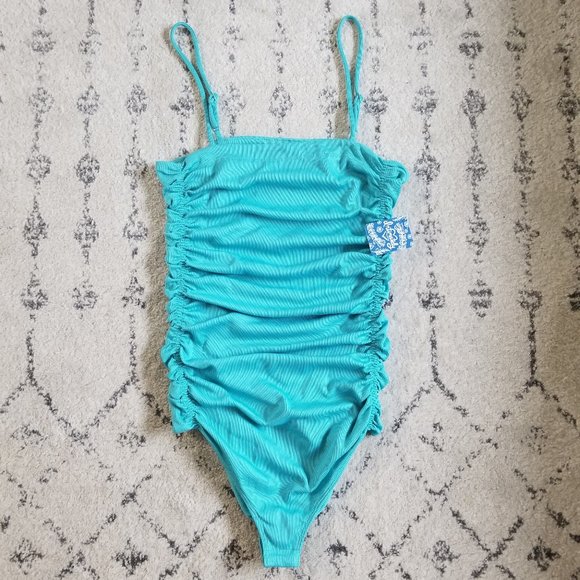 Free People On Your Side Ribbed Tank Bodysuit s - Picture 4 of 7